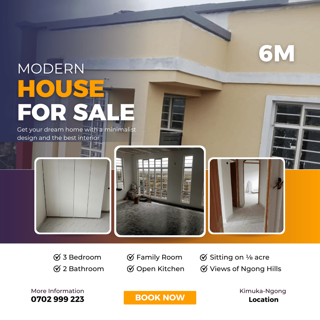 3bdr house for sale in Ngong - Image 1
